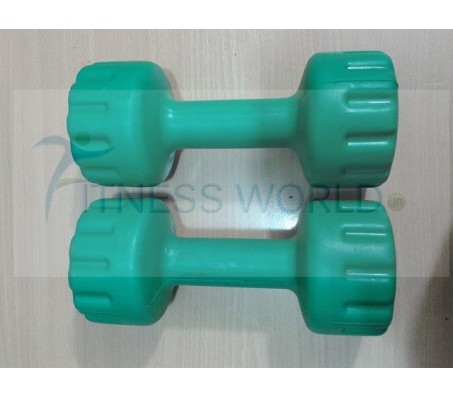 Pvc Dumbells Sets 2 KG X 2 PCS, Colored Dumbells Sets